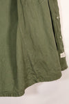 1967 Contract Snoopy Patch US Navy USN OG-107 Utility Shirt Used A