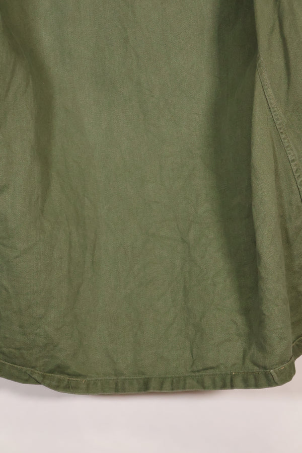1967 Contract Snoopy Patch US Navy USN OG-107 Utility Shirt Used A