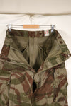 1950s-60s French Army TAP 47/53 pattern lizard camouflage pants, used.