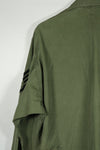 Real 2nd Model Jungle Fatigue Jacket SMALL-REGULAR with USAF patch, retrofitted.