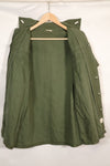 1967 Contract Snoopy Patch US Navy USN OG-107 Utility Shirt Used B