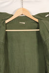1967 Contract Snoopy Patch US Navy USN OG-107 Utility Shirt Used B