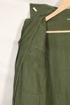 1967 Contract Snoopy Patch US Navy USN OG-107 Utility Shirt Used B
