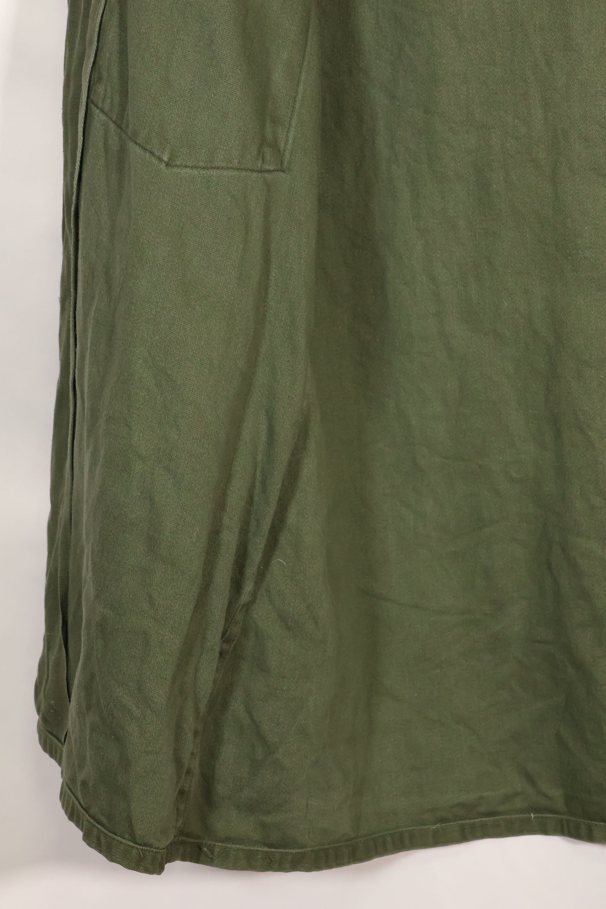 1967 Contract Snoopy Patch US Navy USN OG-107 Utility Shirt Used B