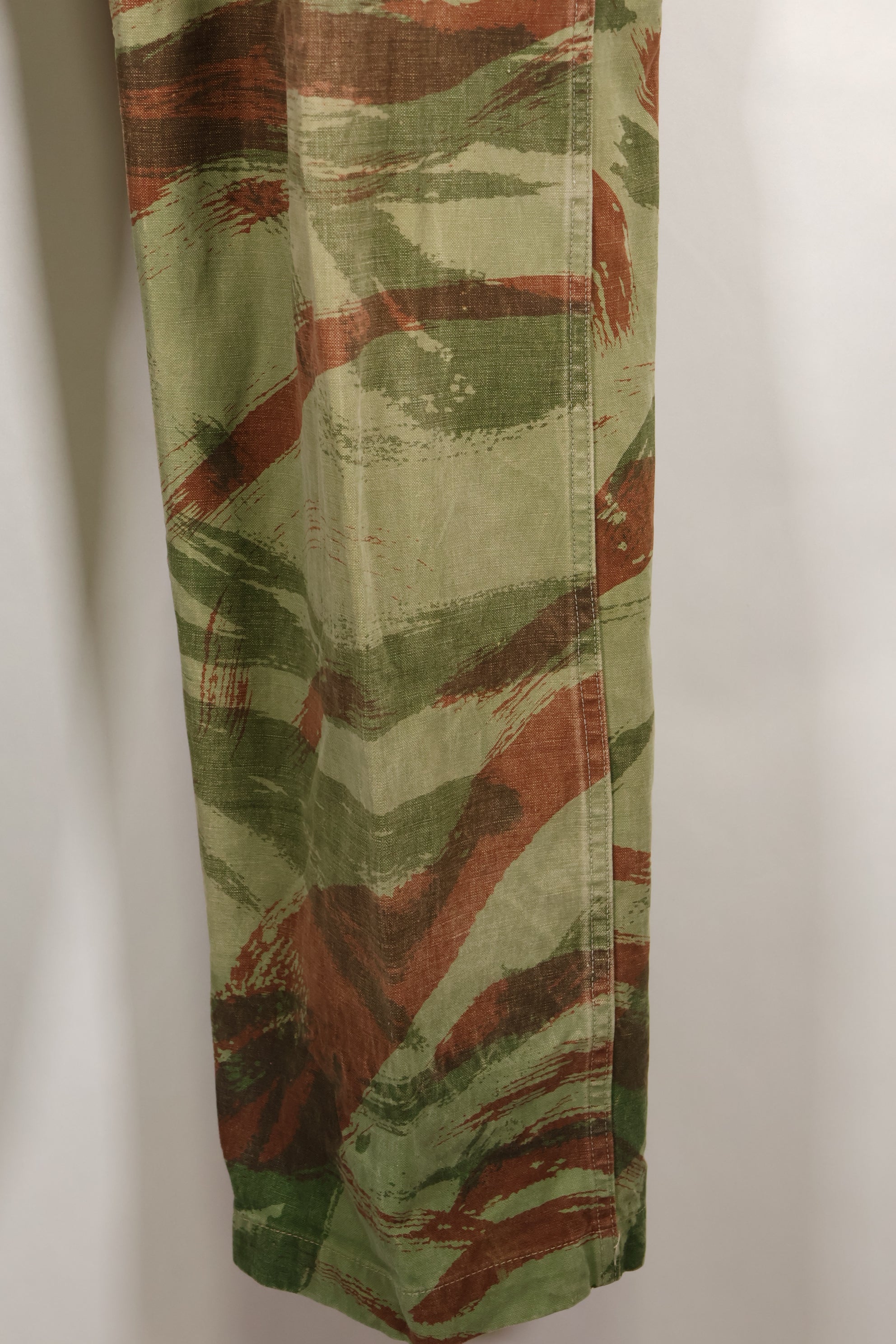 1960s French Army Lizard Camouflage Pants TAP 47/56 Pattern Used C