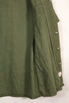 1967 Contract Snoopy Patch US Navy USN OG-107 Utility Shirt Used B
