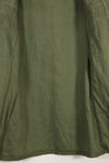 1967 Contract Snoopy Patch US Navy USN OG-107 Utility Shirt Used B