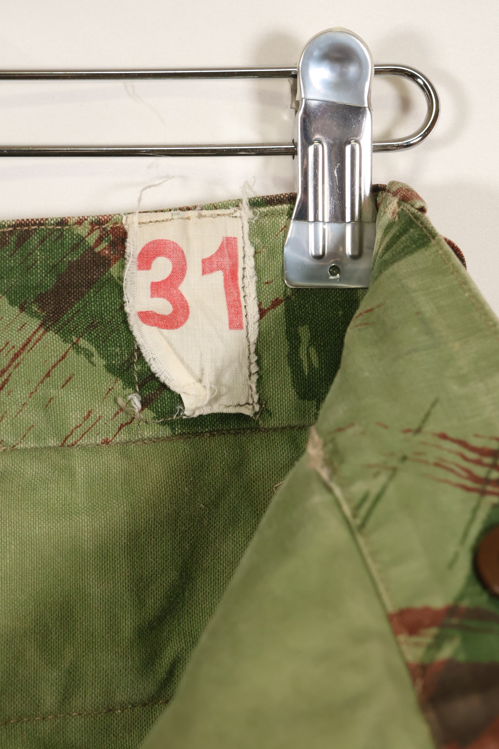 1960s French Army Lizard Camouflage Pants TAP 47/56 Pattern Used C