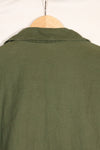 1967 Contract Snoopy Patch US Navy USN OG-107 Utility Shirt Used B