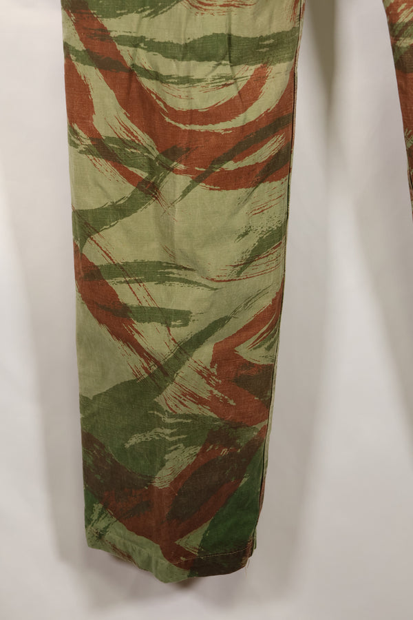1960s French Army Lizard Camouflage Pants TAP 47/56 Pattern Used C