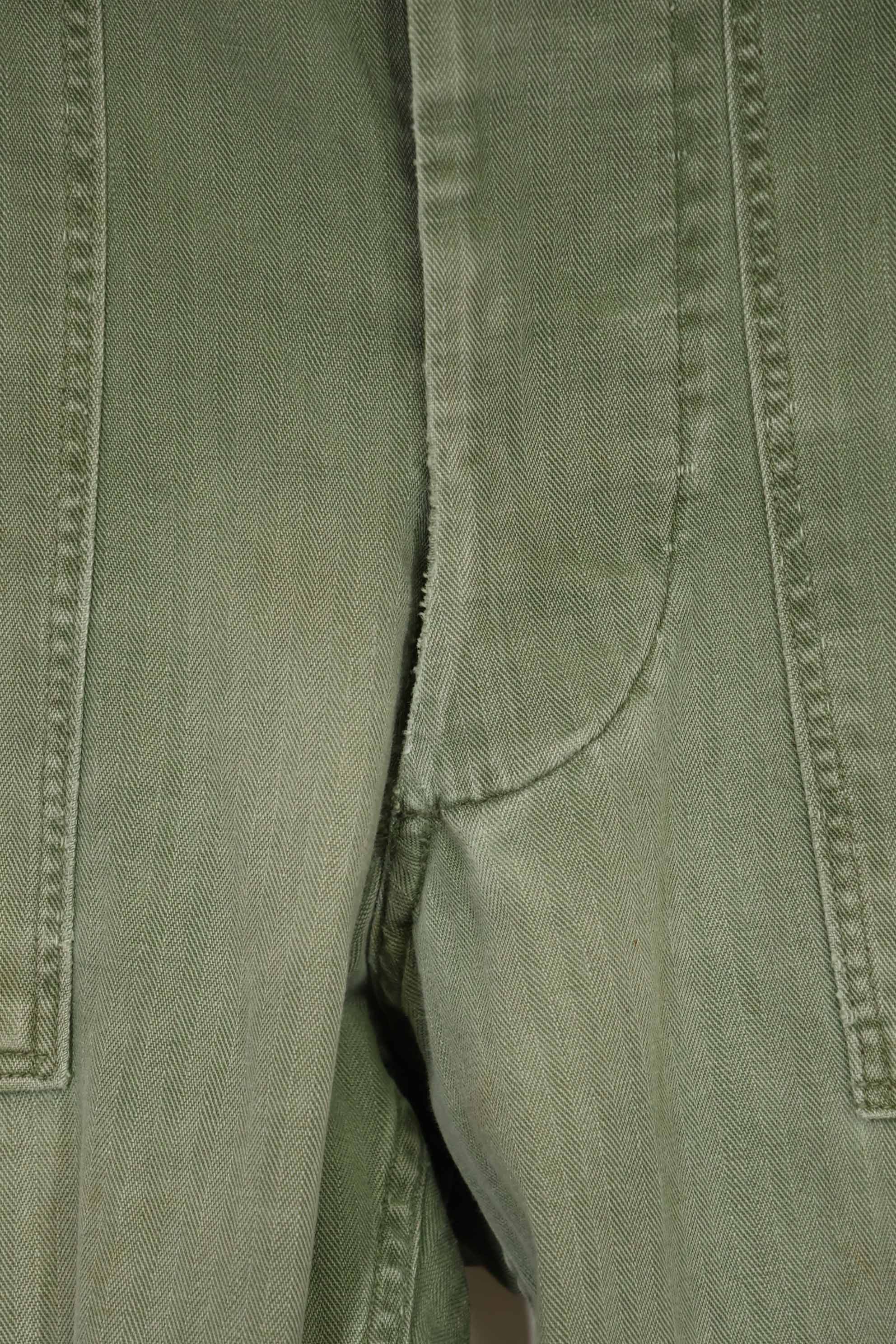 1950's USMC HBT P41 Cut Utility Pants Korean War Used