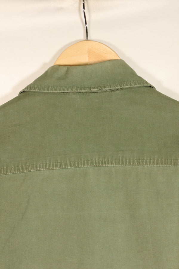 Estimated Contract Year: 1966–67 | S-R | 3rd Model Jungle Fatigue Jacket | Green Beret | Used