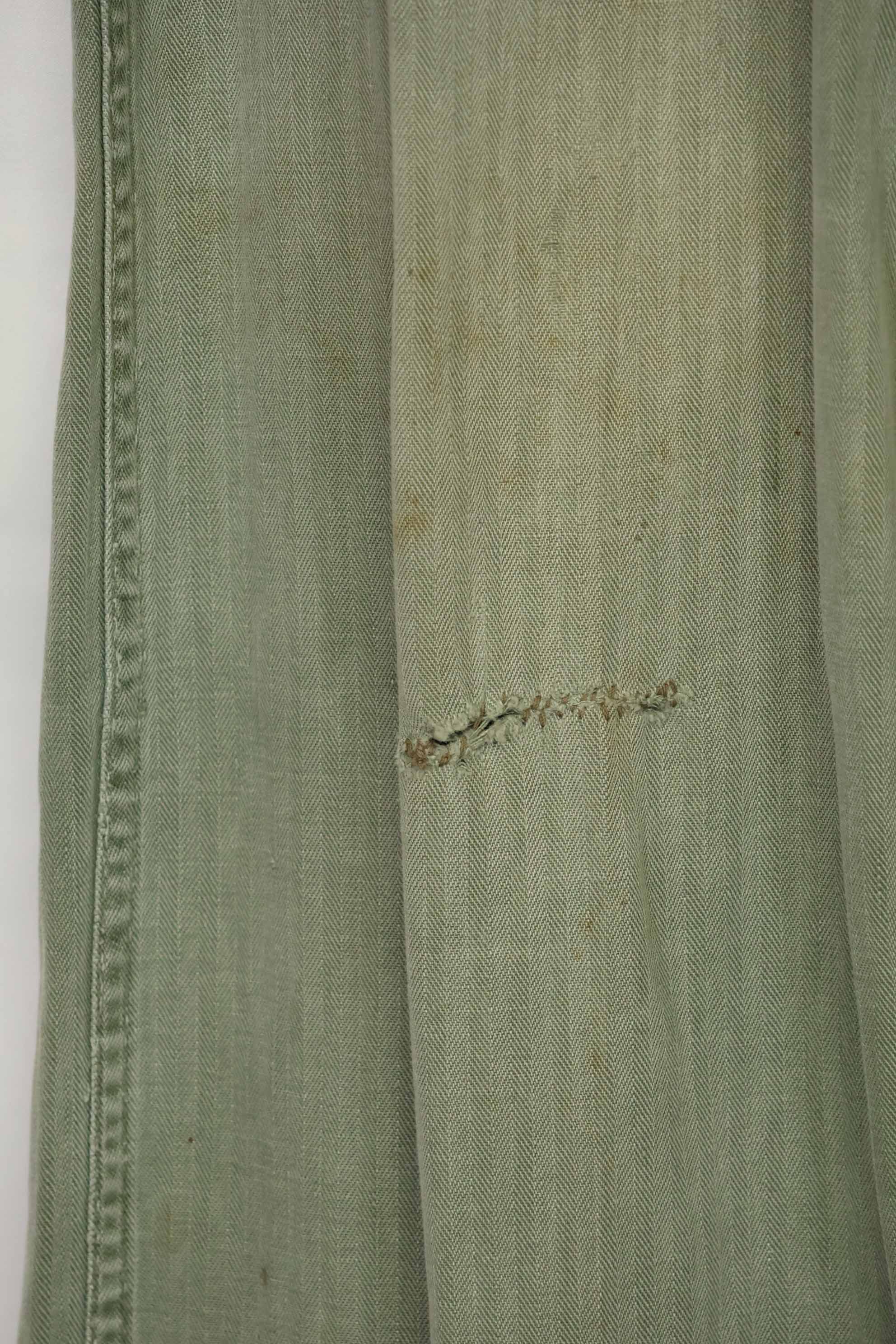 1950's USMC HBT P41 Cut Utility Pants Korean War Used