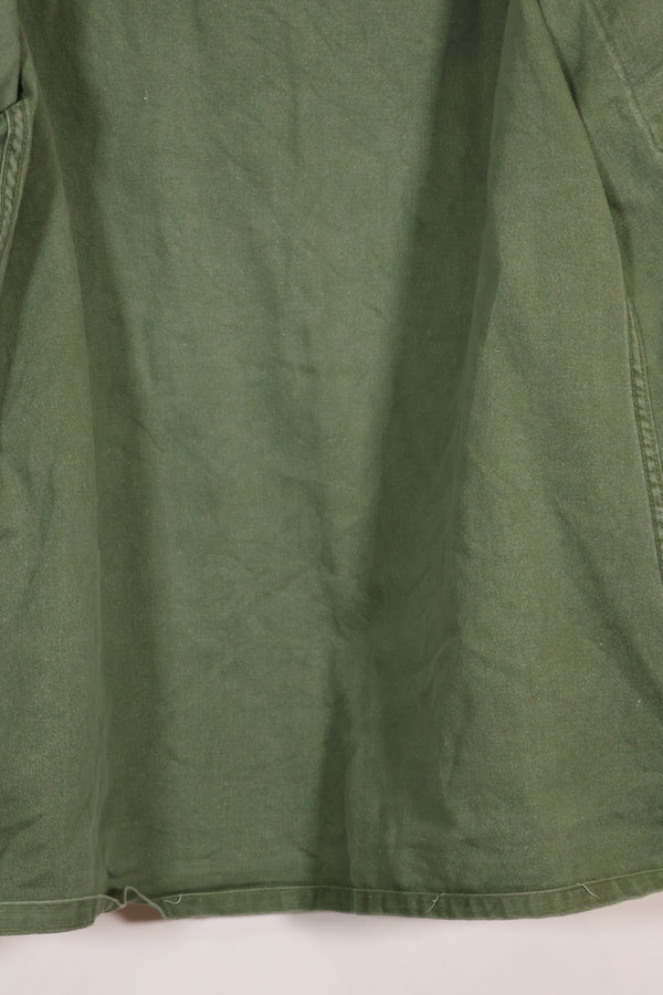 1960s-70s OG-107 Utility Shirt US Army 173rd Airborne Brigade Soldier Used