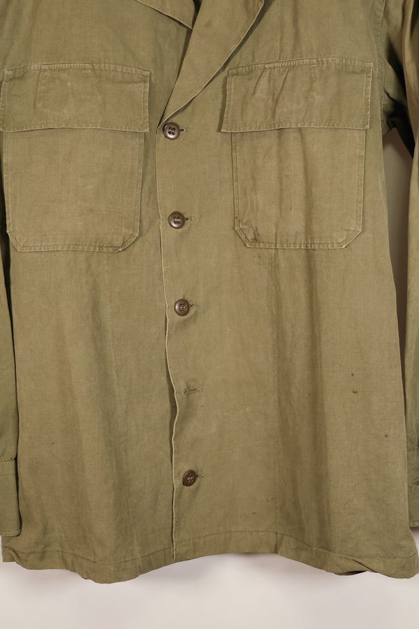 1940s, Size M, Prototype, U.S. Army, Cotton Poplin Jungle Shirt, Used