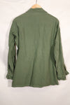 1960s-70s OG-107 Utility Shirt US Army 173rd Airborne Brigade Soldier Used