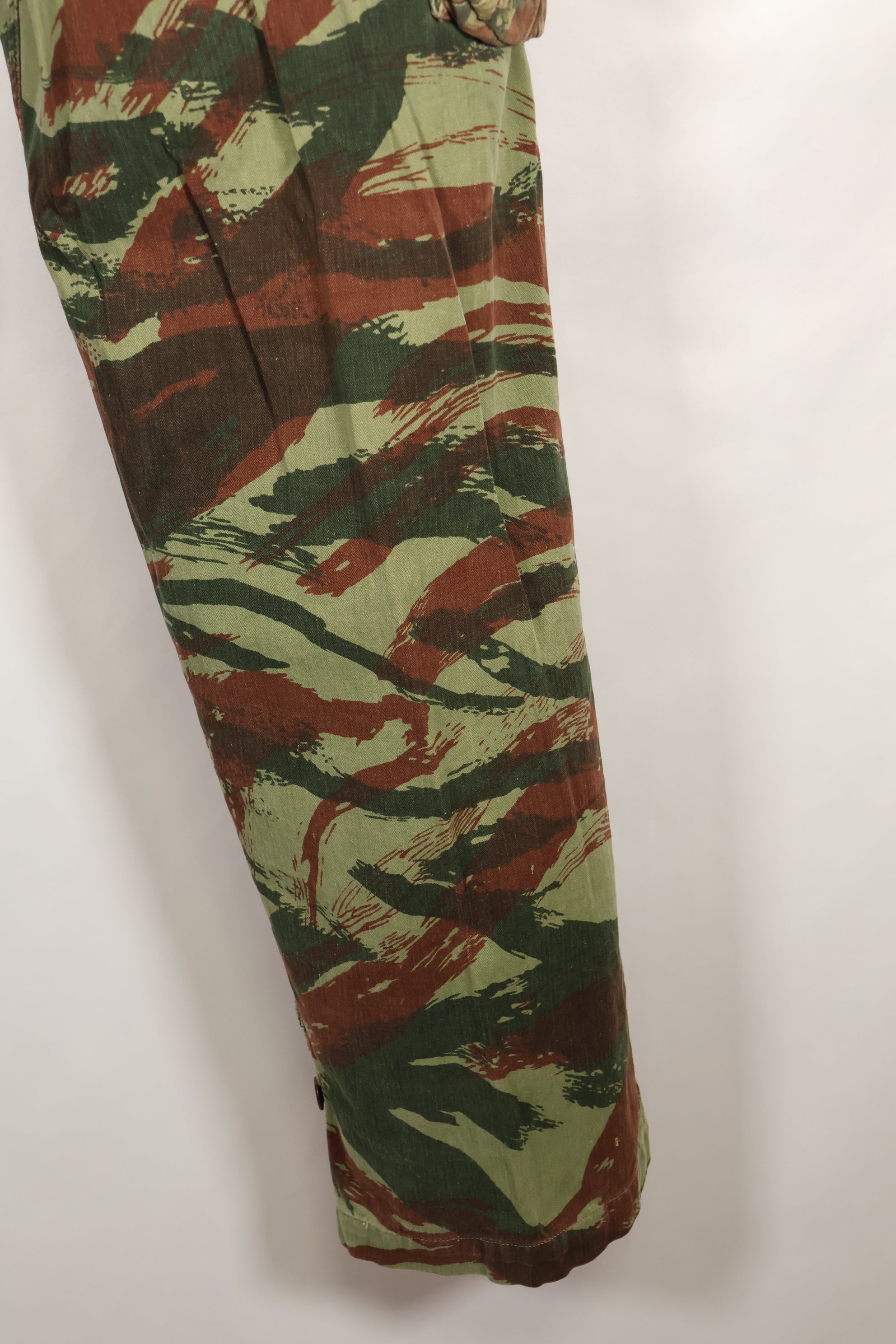 1960s French Army Lizard Camouflage Pants TAP 47/56 Pattern Used D