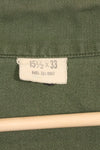 1967 Contract US Navy OG-107 Utility Shirt Engineering Corps SEABEES Identical Owner A