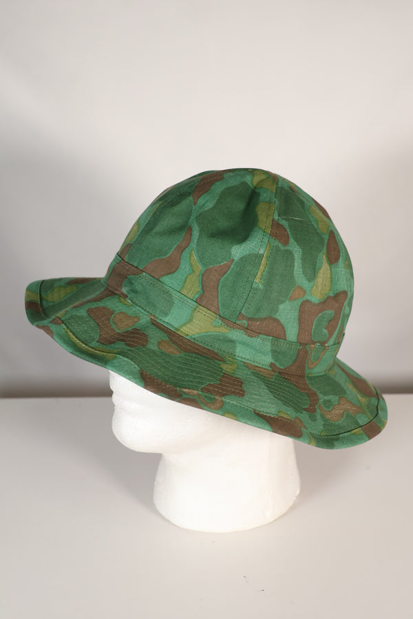 20% OFF 1940s Frogskin Poncho Fabric Model M37 Jungle Hat without Air Vent MADE IN JAPAN