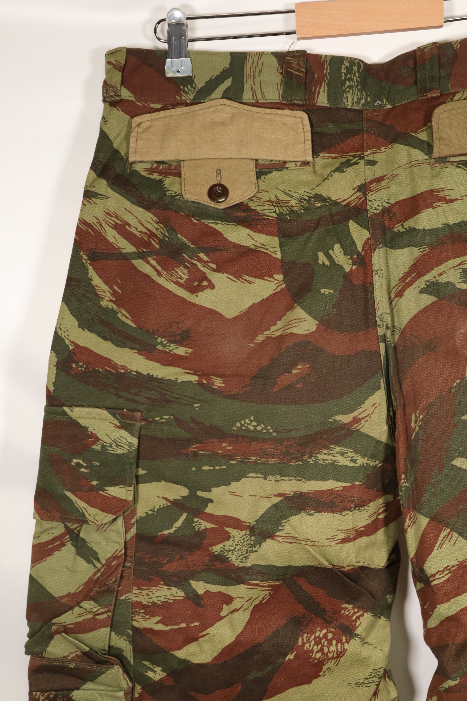 1960s French Army Lizard Camouflage Pants TAP 47/56 Pattern Used E