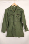 1967 Contract US Navy OG-107 Utility Shirt Engineering Corps SEABEES same owner B