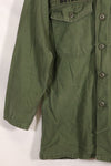 1967 Contract US Navy OG-107 Utility Shirt Engineering Corps SEABEES same owner B