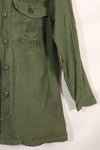 1967 Contract US Navy OG-107 Utility Shirt Engineering Corps SEABEES same owner B