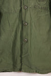 1967 Contract US Navy OG-107 Utility Shirt Engineering Corps SEABEES same owner B