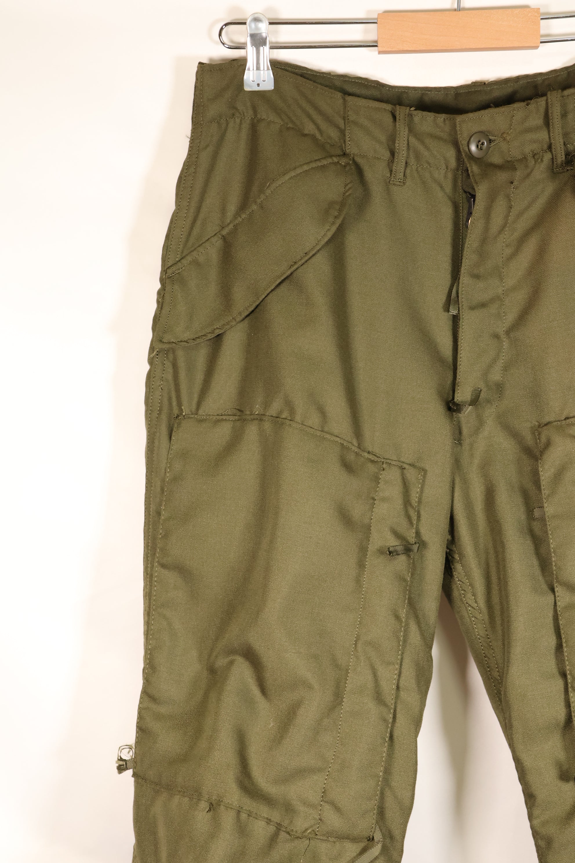 1971 Contract, Deadstock, M-S, U.S. Military, NOMEX Material, Flame-Retardant Flight Pants, Pilot, Paper Tag Missing