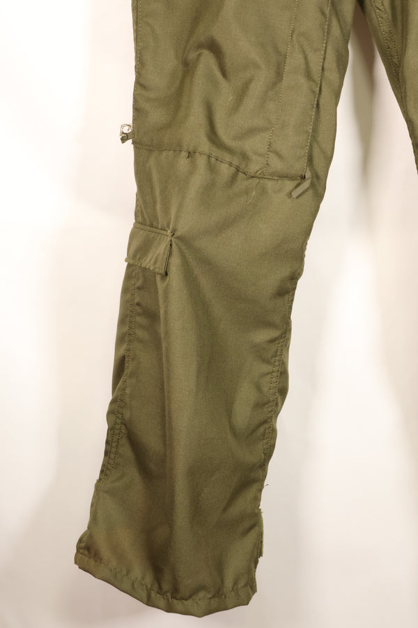1971 Contract, Deadstock, M-S, U.S. Military, NOMEX Material, Flame-Retardant Flight Pants, Pilot, Paper Tag Missing