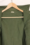 1967 Contract US Navy OG-107 Utility Shirt Engineering Corps SEABEES same owner B