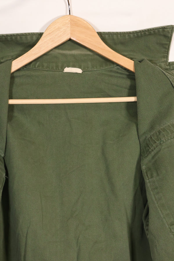 1967 Contract US Navy OG-107 Utility Shirt Engineering Corps SEABEES same owner B