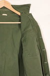 1967 Contract US Navy OG-107 Utility Shirt Engineering Corps SEABEES same owner B