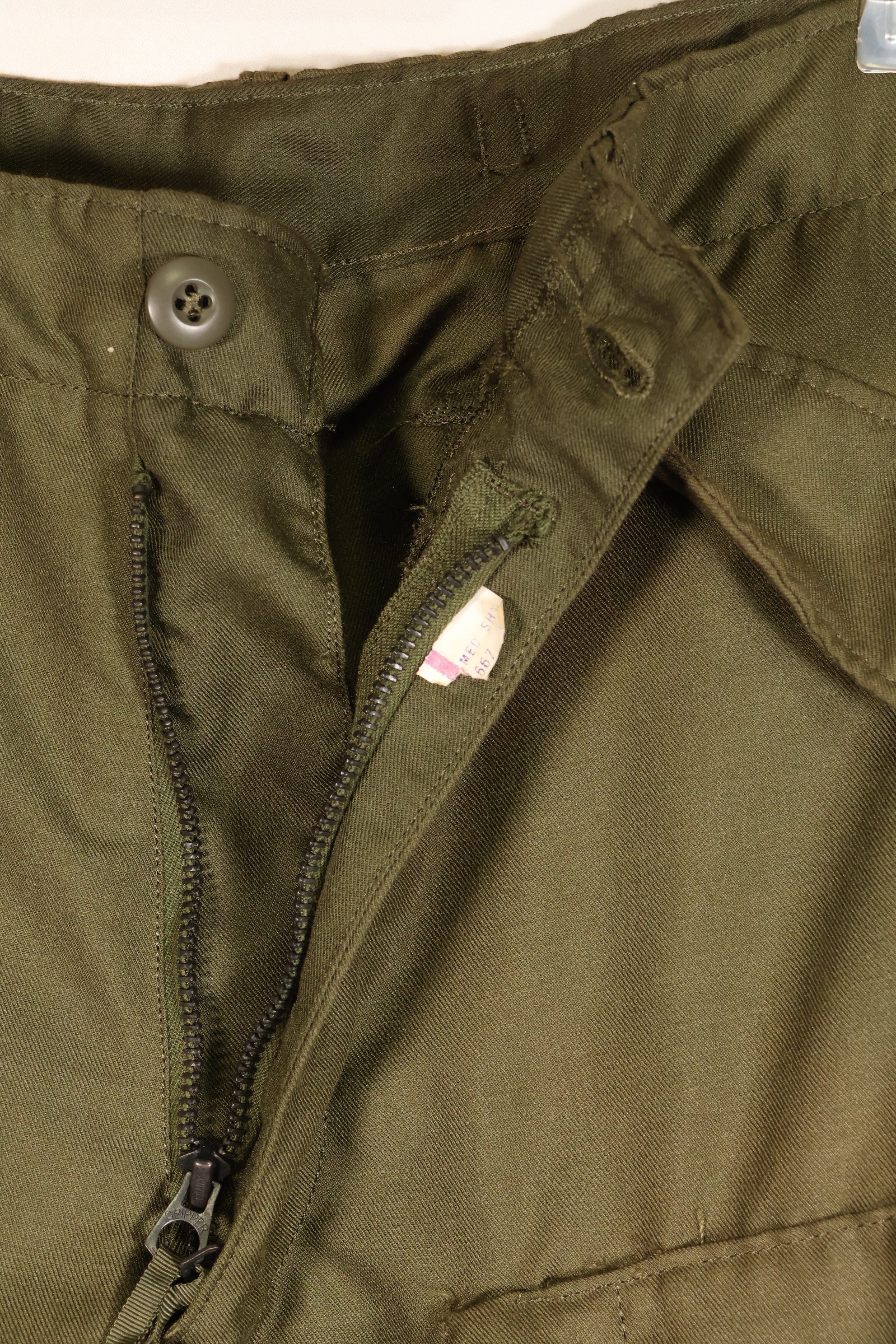 1971 Contract, Deadstock, M-S, U.S. Military, NOMEX Material, Flame-Retardant Flight Pants, Pilot, Paper Tag Missing