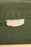 1967 Contract US Navy OG-107 Utility Shirt Engineering Corps SEABEES same owner B