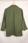 1967 Contract US Navy OG-107 Utility Shirt Engineering Corps SEABEES same owner B