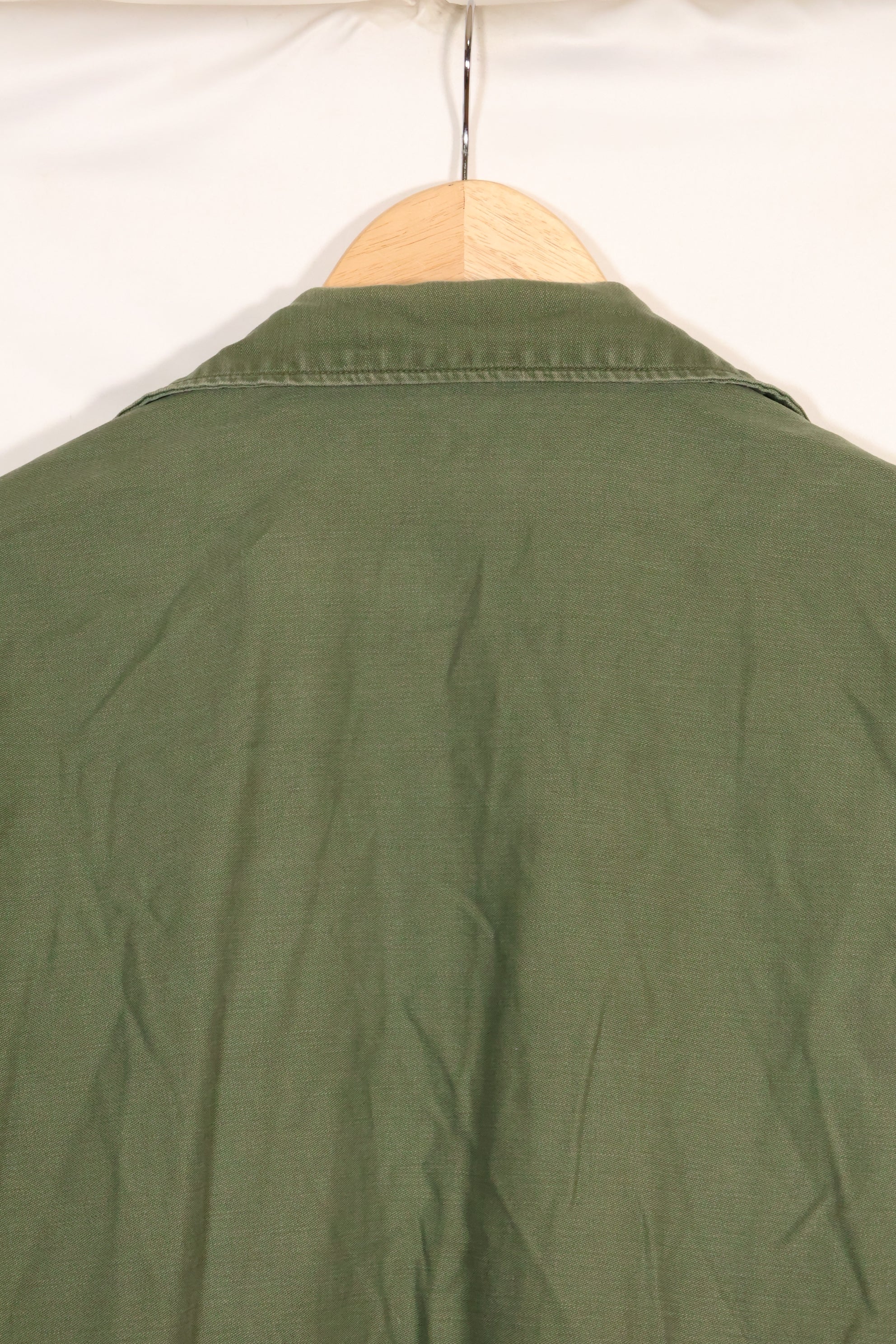 1967 Contract US Navy OG-107 Utility Shirt Engineering Corps SEABEES same owner B