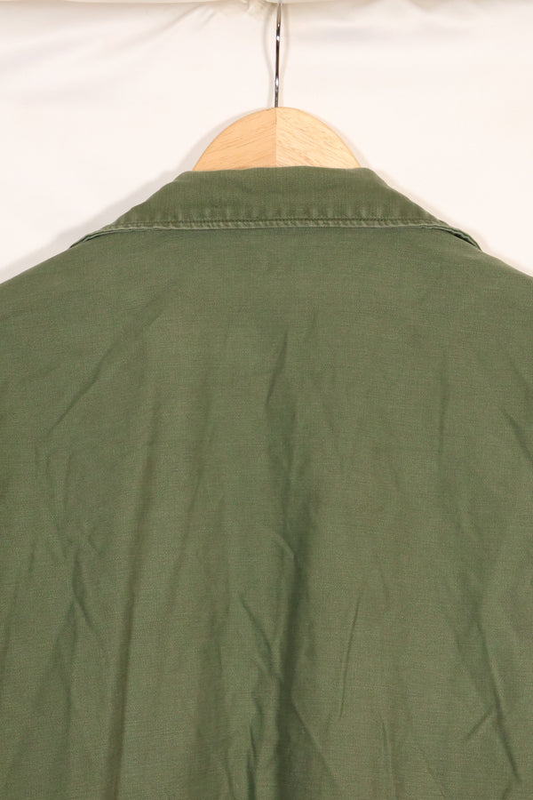 1967 Contract US Navy OG-107 Utility Shirt Engineering Corps SEABEES same owner B