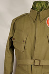 Real 1950s 11th Airbone Soldier Privately Purchase M42 Jump Jacket, Occupied Japan, Made by Sendai Tailor