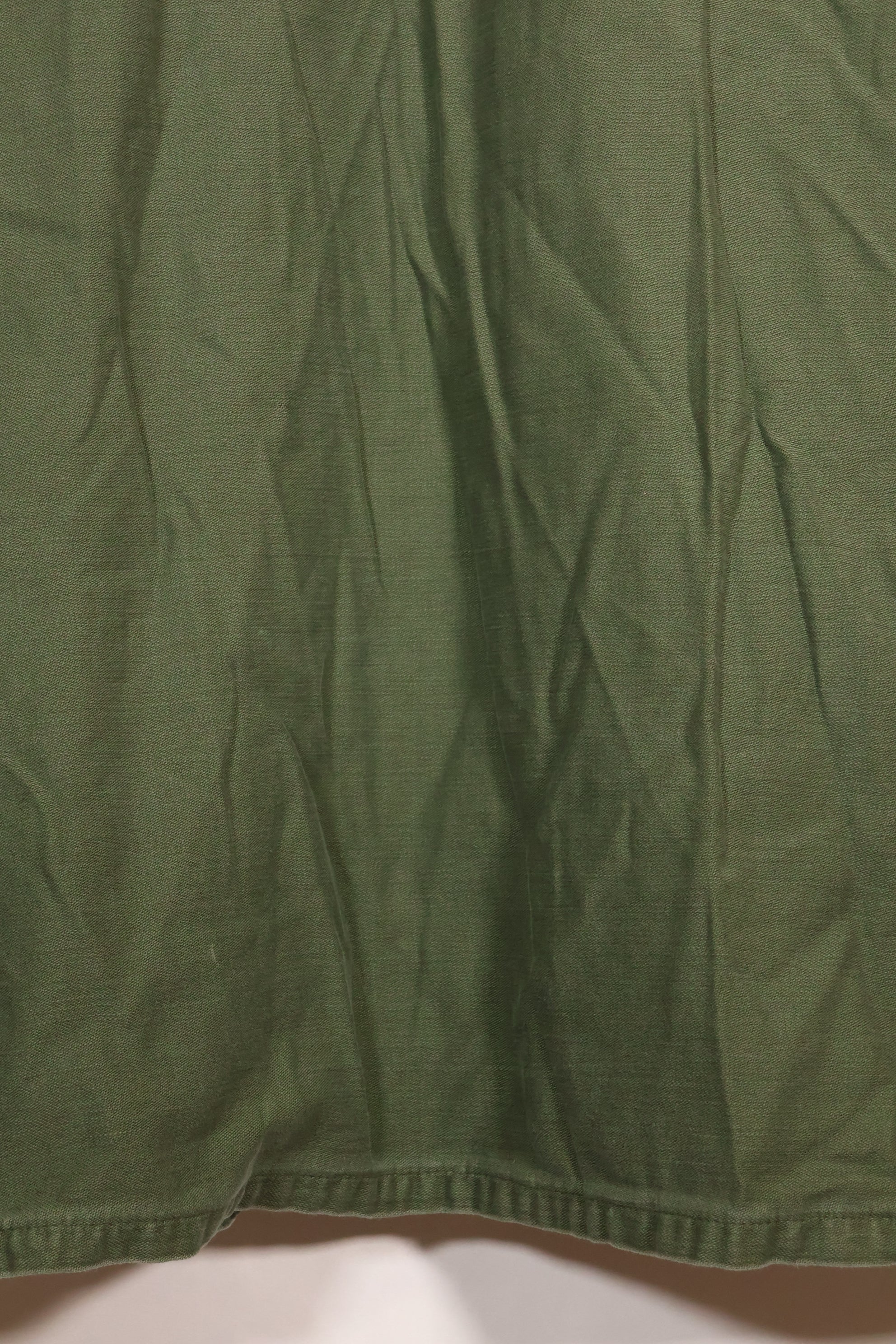 1967 Contract US Navy OG-107 Utility Shirt Engineering Corps SEABEES same owner B