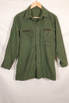 1967 Contract US Navy OG-107 Utility Shirt Engineering Corps SEABEES same owner C
