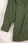 1967 Contract US Navy OG-107 Utility Shirt Engineering Corps SEABEES same owner C