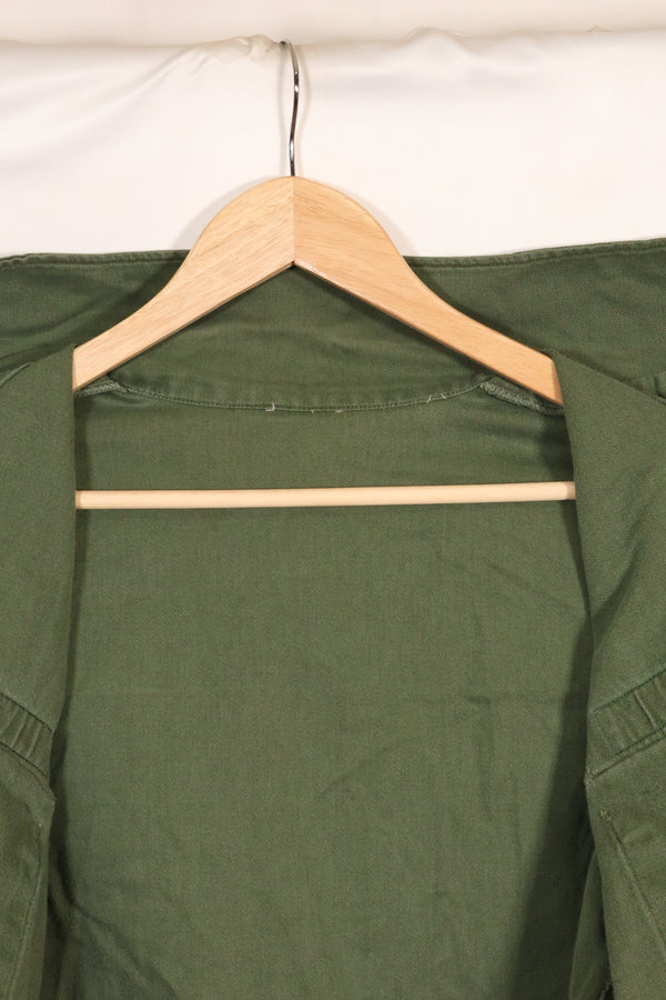 1967 Contract US Navy OG-107 Utility Shirt Engineering Corps SEABEES same owner C
