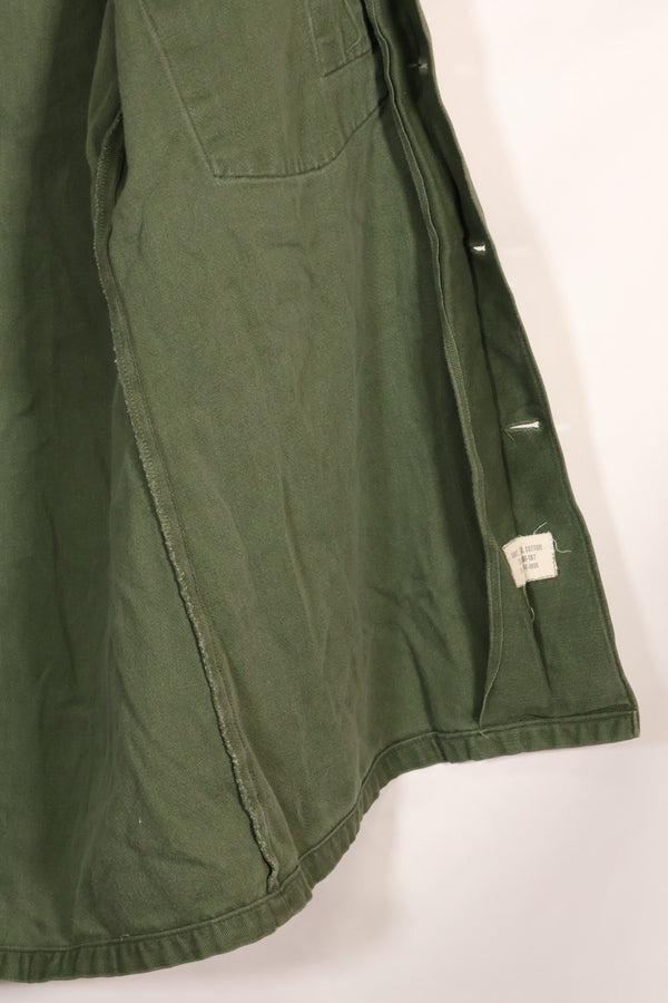 1967 Contract US Navy OG-107 Utility Shirt Engineering Corps SEABEES same owner C
