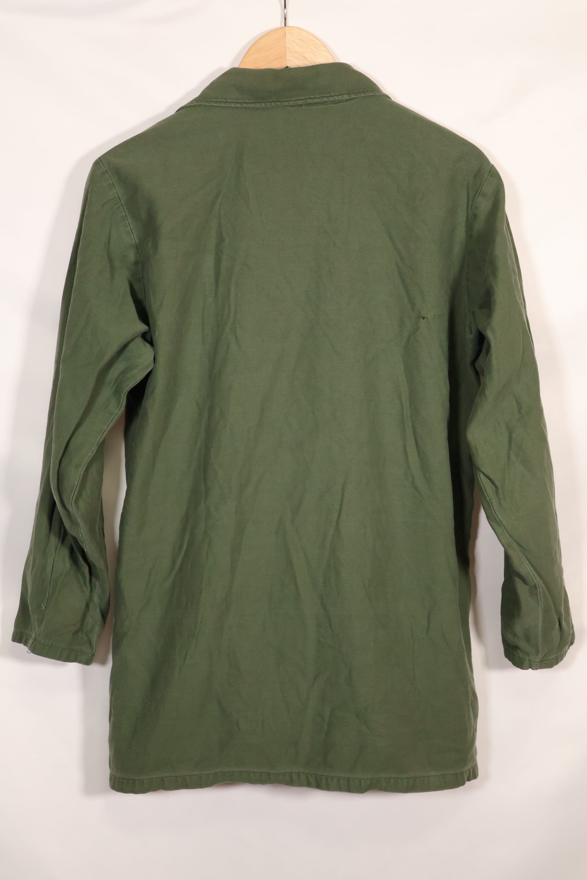 1967 Contract US Navy OG-107 Utility Shirt Engineering Corps SEABEES same owner C