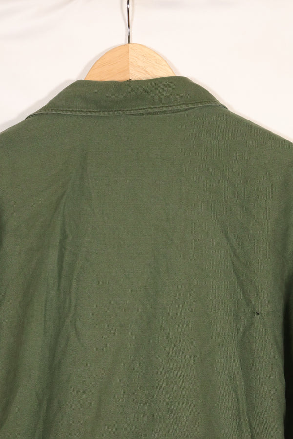 1967 Contract US Navy OG-107 Utility Shirt Engineering Corps SEABEES same owner C