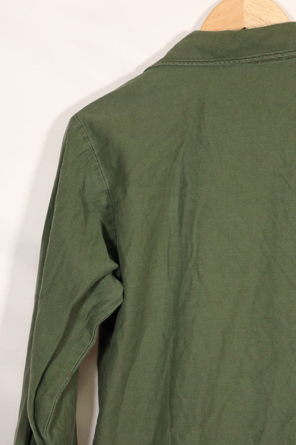 1967 Contract US Navy OG-107 Utility Shirt Engineering Corps SEABEES same owner C