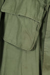Real 2nd Model Jungle Fatigue Jacket, no size tag, scratches, used.