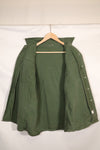 1967 Contract US Navy OG-107 Utility Shirt Engineering Corps SEABEES same owner D