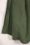 1967 Contract US Navy OG-107 Utility Shirt Engineering Corps SEABEES same owner D